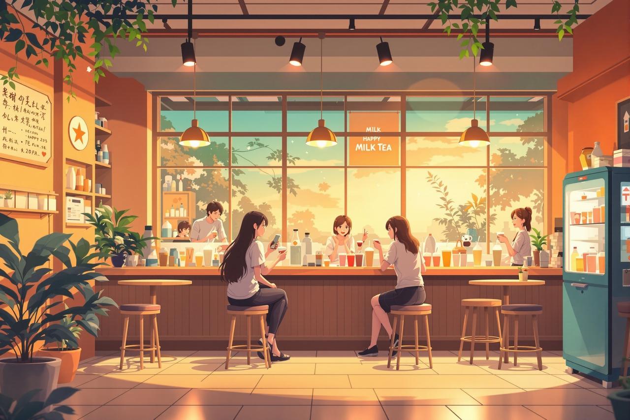 爱看短剧网 - 奶茶店的奇幻物语